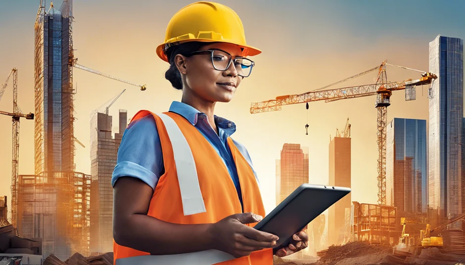 A construction business winning new client work